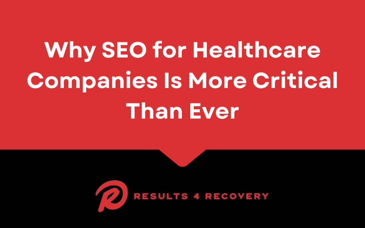 SEO for Healthcare Companies