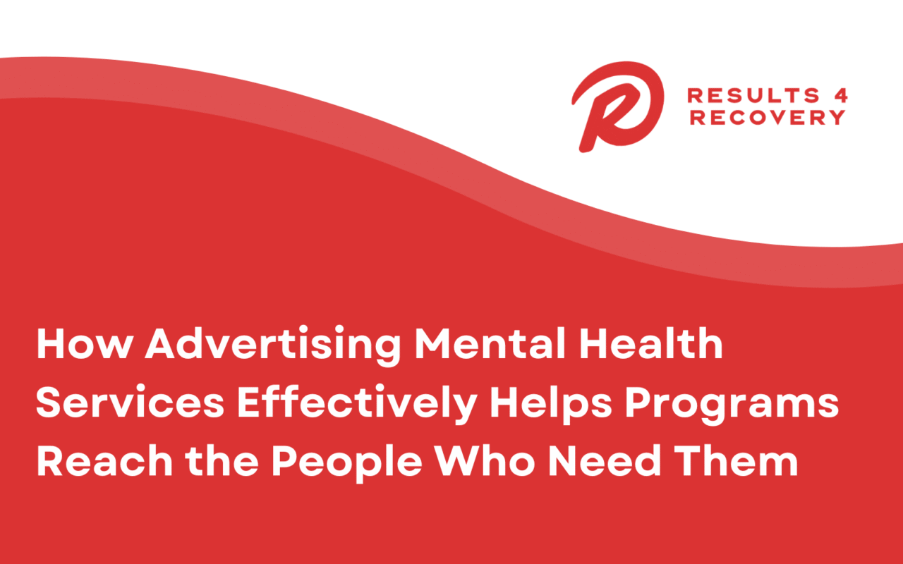 Advertising Mental Health Services